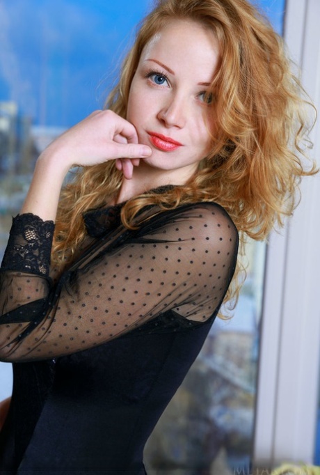 redhead lingerie pretty gallery