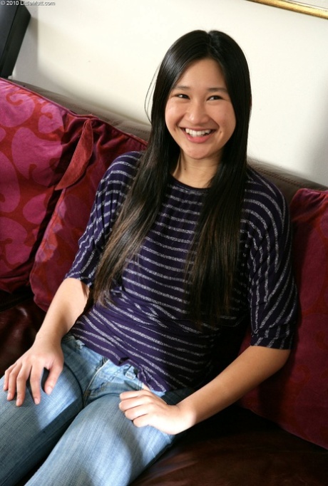 asian jeans beautiful porn image