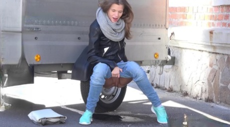 pisser en public exclusif chaud galerie