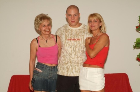 granny threesome art porn picture
