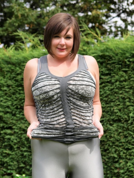 mollige leggings zeer foto's