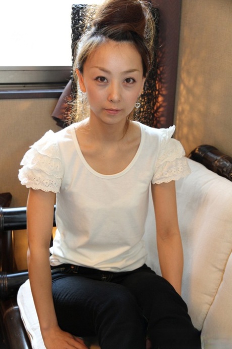 mager japansk het erotik foto
