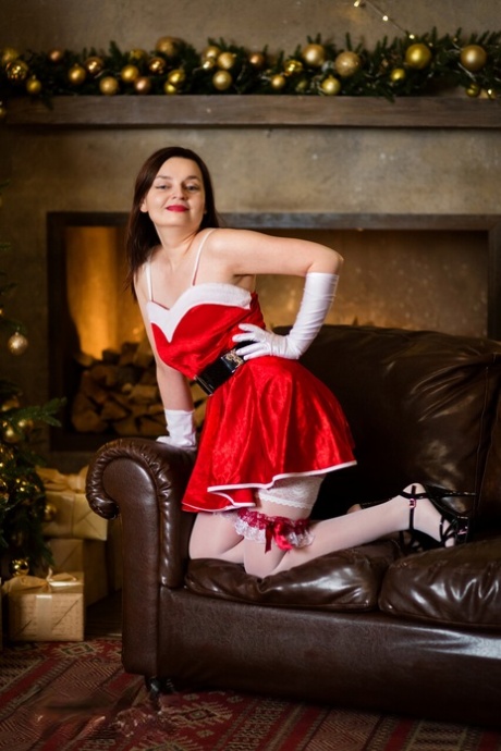 Père Noël nu de haute qualité photos