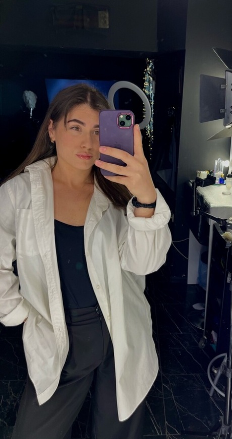 selfie v zrcadle erotické dokonalé obr