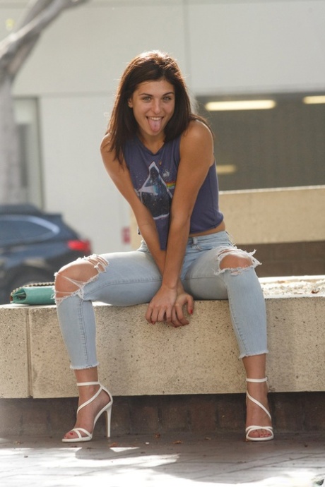 Teen Jeans exklusive perfekte bild