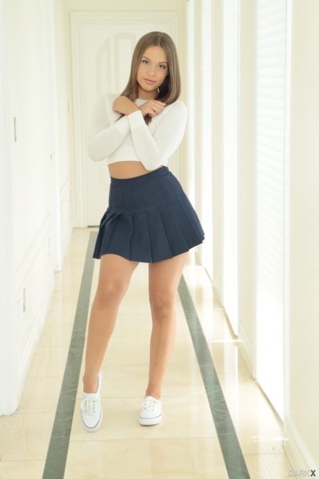 schoolgirl skirt hot nude img
