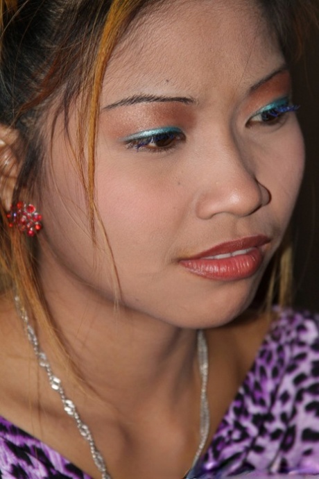 asiatisches Gesicht perfekte top foto