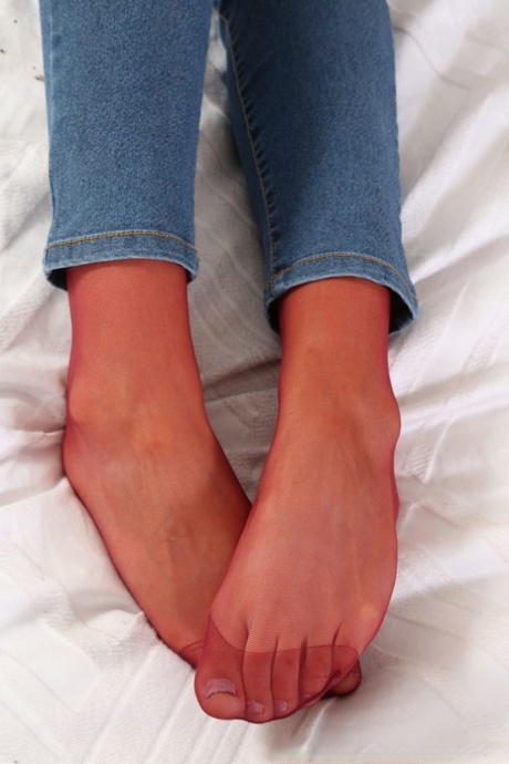 nylonové chodidla sexy akty img