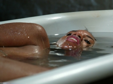 wet ebony sexy image