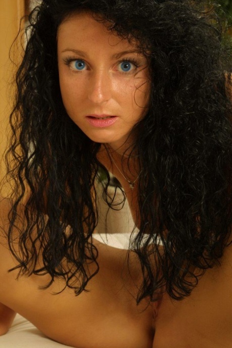 sexy brunetka krásný dospělý fotografie