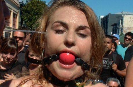 public bdsm pretty image