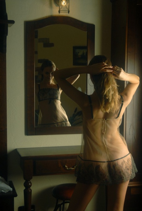 amateur lingerie naked photo