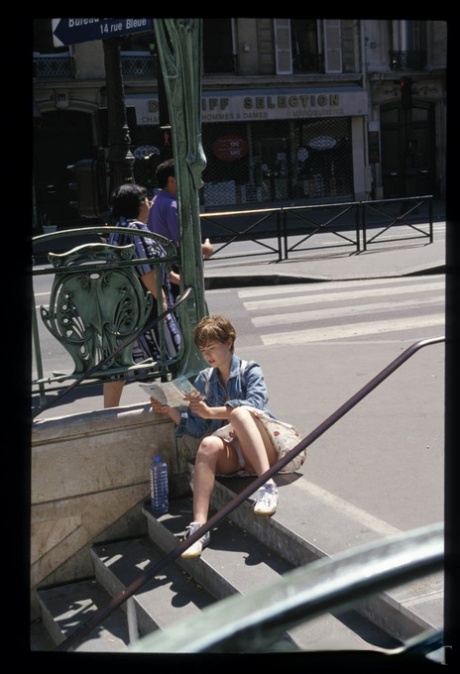 public flashing art porn image