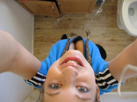 amatør tenåring selfie beste av høy kvalitet bilde