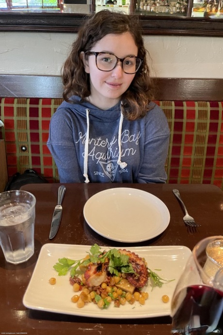 nerdy teen pretty pic