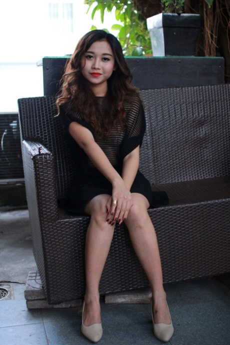 asiatisk husmor eksklusiv Foto