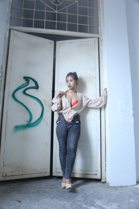 vaqueros asiáticos hermosa mejor galería