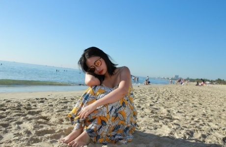 asian glasses sexy nude image