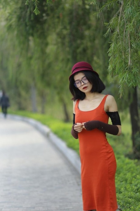 kurze Haare asiatisch exklusive hübsche foto