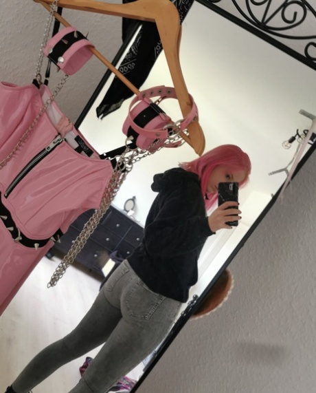 capelli rosa sesso perfetto foto