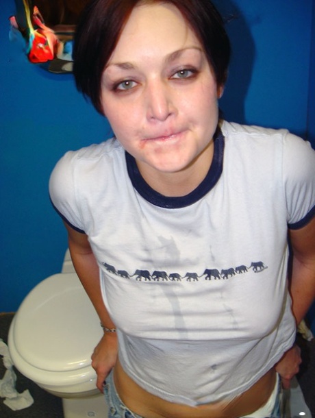 short hair cumshot sexy images