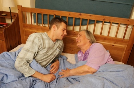 granny seduces boy sexy xxx pic