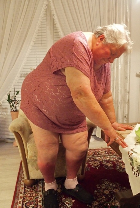bbw oma behoorlijk naakt foto's