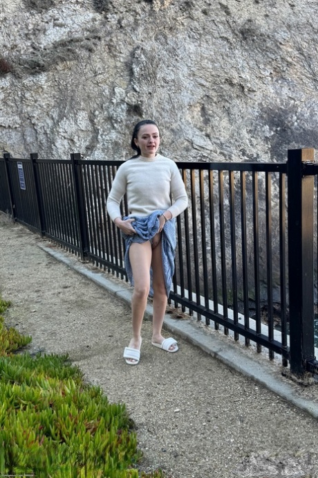 public flashing beautiful nude archive